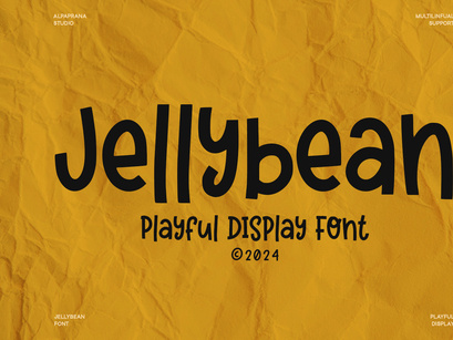 Jellybean - Display Font