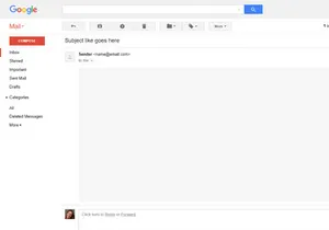 Gmail Web UI Kit