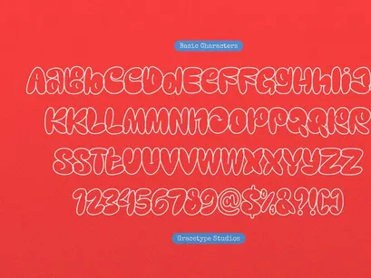 Crustte Bubbly | Hand Drawn Bubble Display