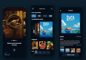 Disney+ App Redesign