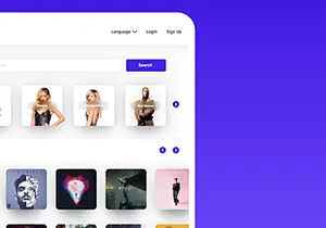 Music  Web App Ui