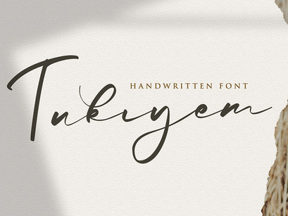 Tukiyem - Handwritten Font