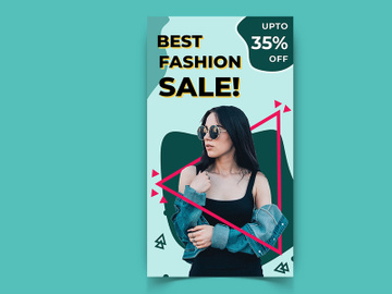 Fashion Sale Social Media Post Template preview picture