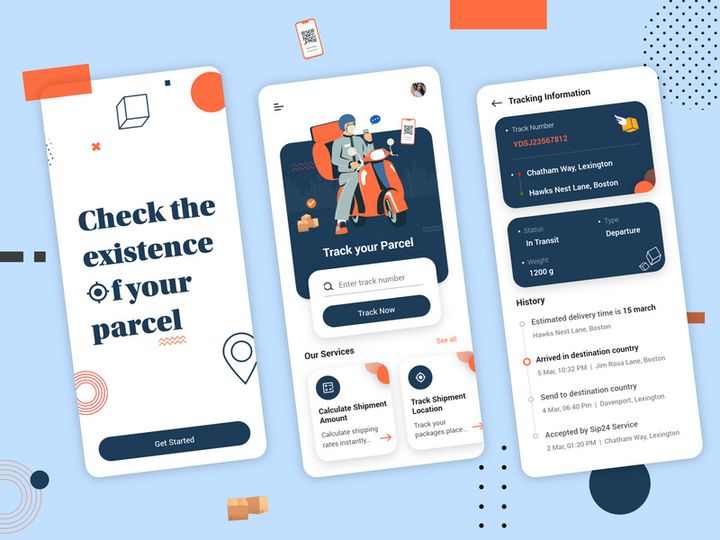 Parcel Tracking App