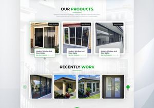 Window & Door Repair and Replacement Website UI Kit