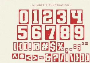 Dumps Style - Display Font