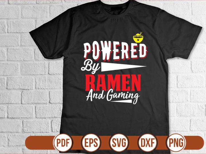 Powered By Ramen And Gaming