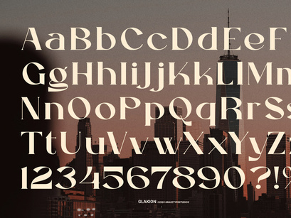 Glakion | Modern Display Serif