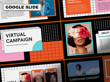 Virtual Campaign Google Slide Presentation preview picture