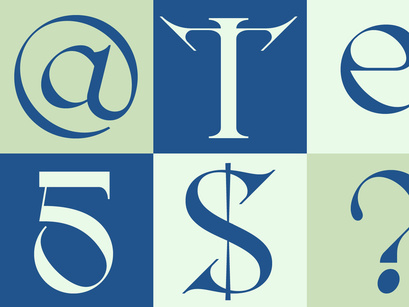 AO Dreya - Display Font