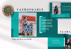 Clara Fashionable Keynote Template