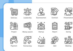 Business And Finance Icon Pack Vol.01
