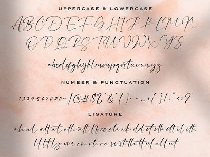 Ahmad Bantani - Signature Font