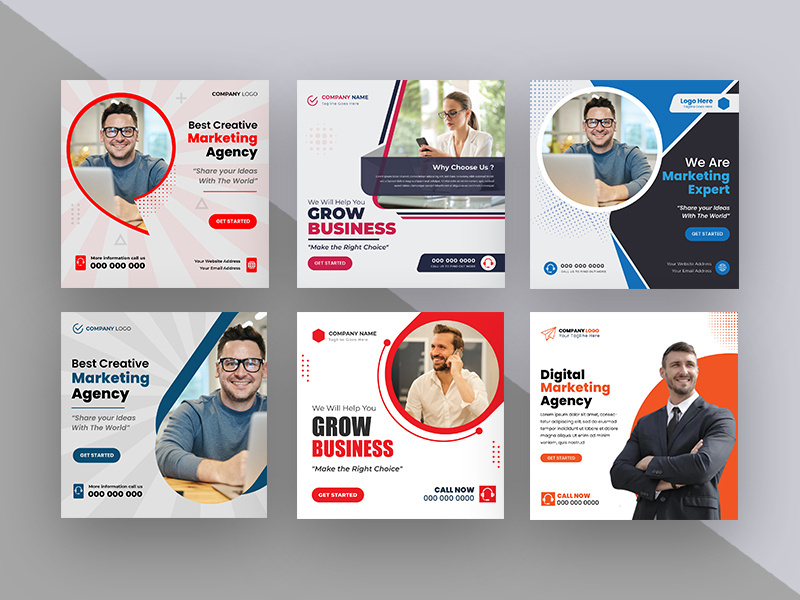 Digital Marketing Agency Instagram Post Ver-11