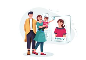M147_Babysitter Service Illustrations