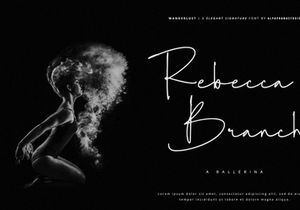 Wanderlust - Signature Font