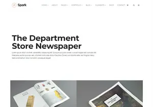 Spark - Portfolio WordPress Theme