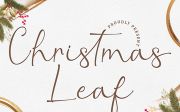 Christmas Leaf