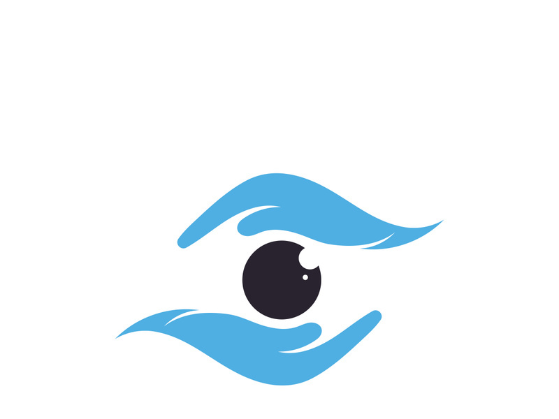 Eye vector logo design image template