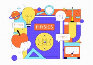 10 Physics Education Illustration