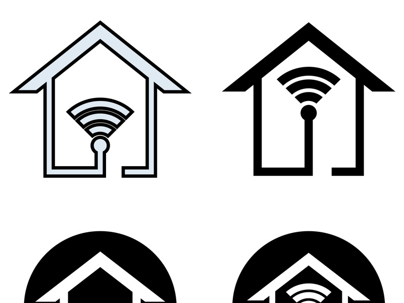 Smart home logo