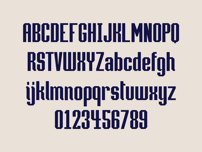 Hammerhead free typeface