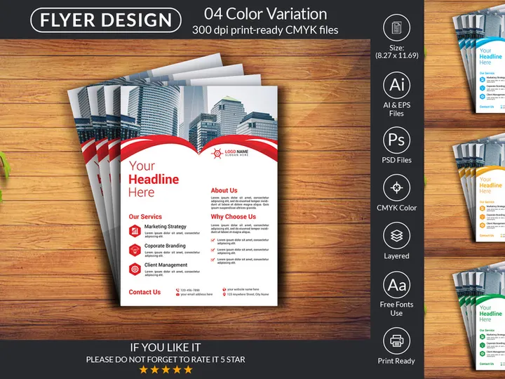 Creative Flyer Design Template