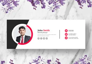Corporate Email Signature Template Ver-17