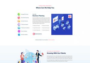 Business And Agency PSD Template