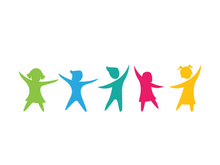 Kids concept illustration design