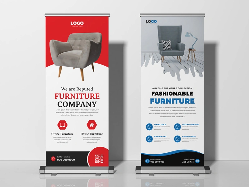 Furniture Sale Roll Up Signage Standee Ver-2