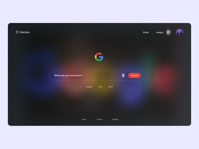 Google Browser Redesign Template