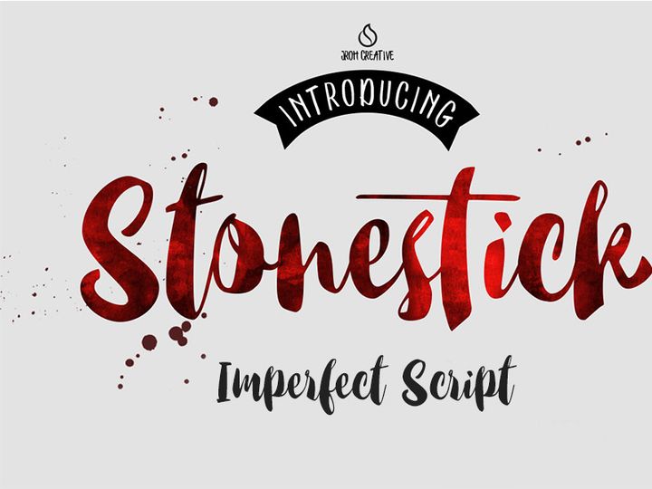 Stonestick Imperfect Script