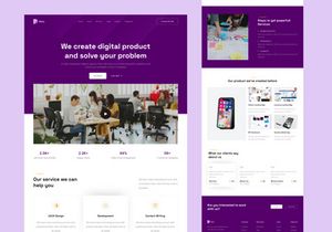 Dorry - Digital Agency Website Design