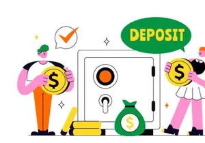 10 Deposit Vector Illustration