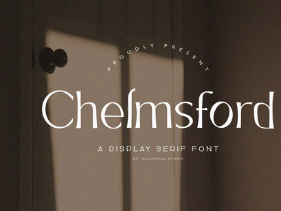 Chelmsford - Display Serif Font