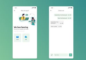 mobile app for distributors donation order handling