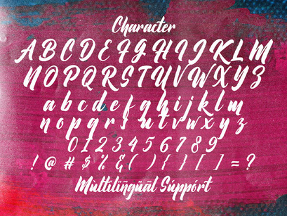 Bethany Kibang - Bold Script Font