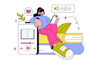 10 Audio Book Illustration
