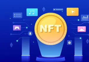 32 NFT Non Fungible Token Crypto Art Illustration