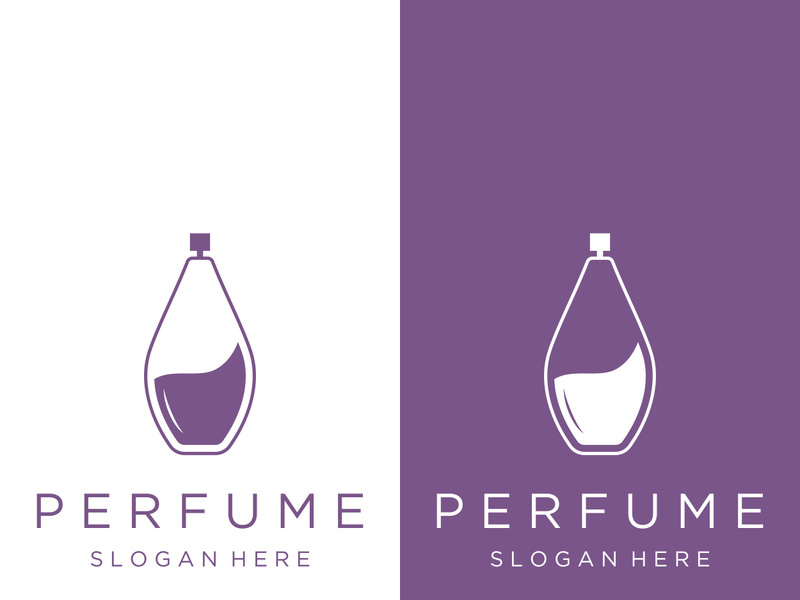 Isolated luxury perfume perfume cosmetic creative logo can be used for business, company, cosmetic and perfume shop.