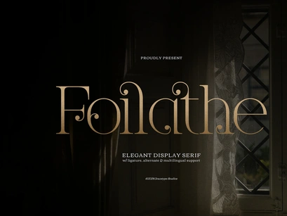 Foilathe | Elegant Display Serif