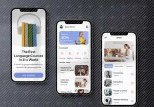 Aplikasi Kursus Bahasa Mobile