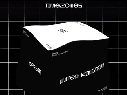 TimeZones Website - Square Animation + Freebie