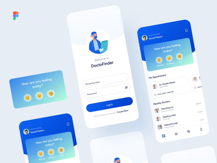 DoctoFinder App Concept
