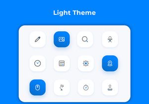 Icon set (Light and Dark Theme)