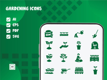 Gardening Icon Pack preview picture