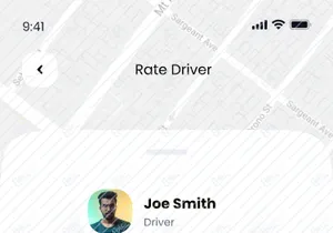 UI Kit do aplicativo de reserva Snail Taxi