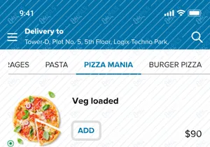 PIZZA App UI Kit.