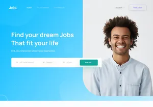 Jobi. Landing Pages